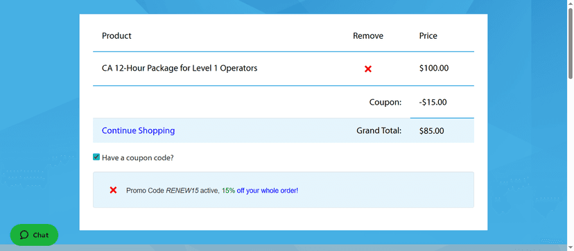 15% Off on Water Operator Continuing Education - Big Discounts at AYPOTech
